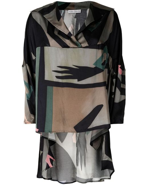 Palmer/Harding abstract print blouse