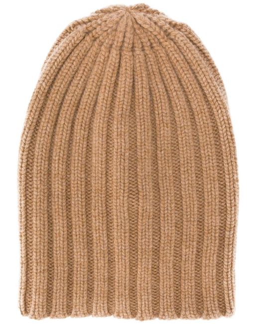 Laneus ribbed knit beanie