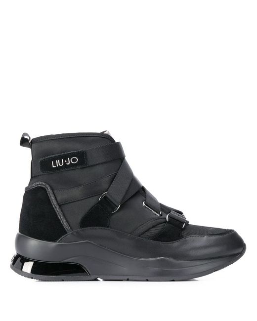 Liu •Jo panelled high-top sneakers