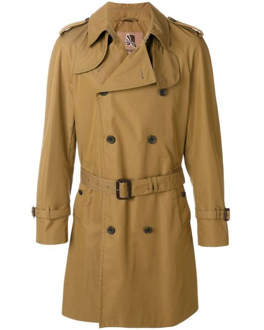 Sealup classic belted trench coat
