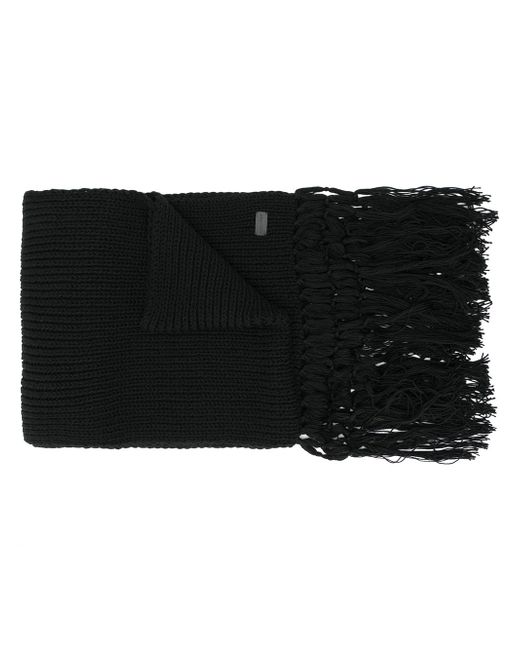 Saint Laurent knitted long scarf