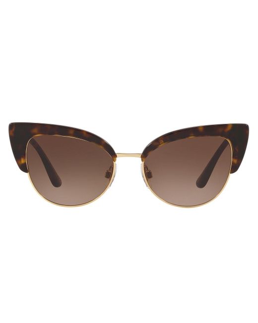 Dolce & Gabbana cat-eye tinted sunglasses