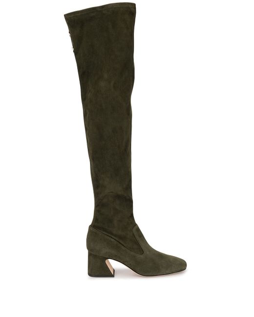 Alberta Ferretti thigh-high boots