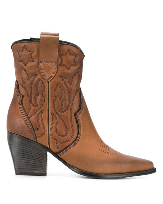 Kennel & Schmenger heeled Texan boots
