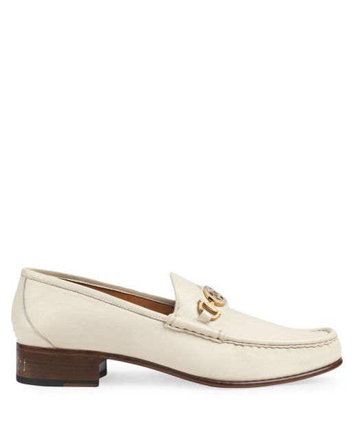 Gucci Leather loafer with Interlocking G Horsebit