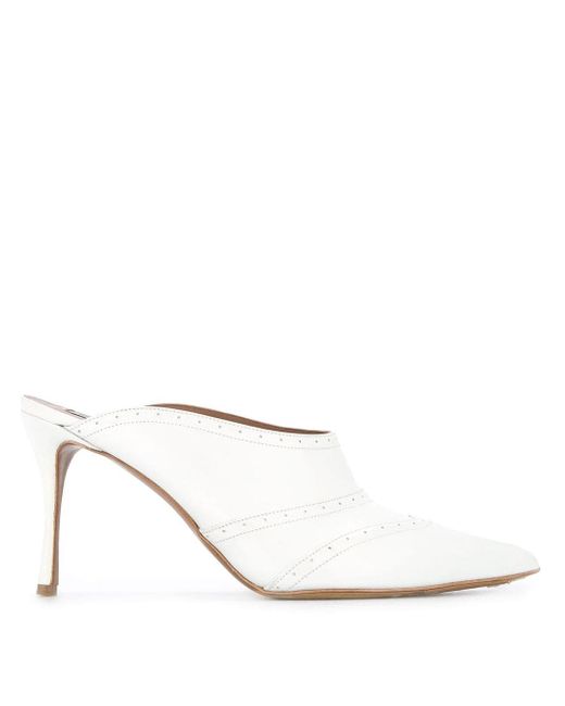 Tabitha Simmons Blade pointed toe mules