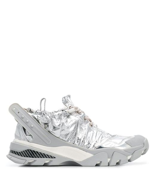 Calvin Klein 205W39Nyc drawstring foil runner sneakers