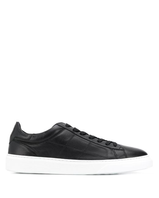 Hogan low top lace up sneakers