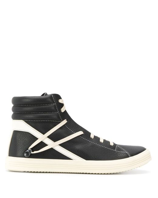 Rick Owens ankle lace-up sneakers