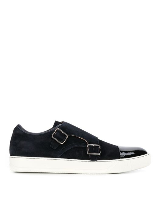 Lanvin buckled strap sneakers