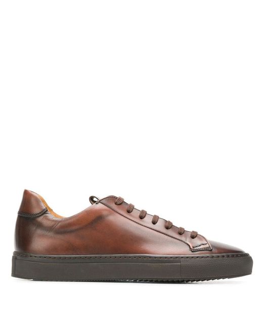 Doucal's low-top leather sneakers