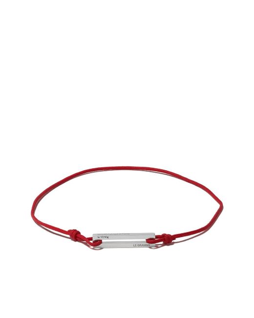 Le Gramme 17/10g cord bracelet
