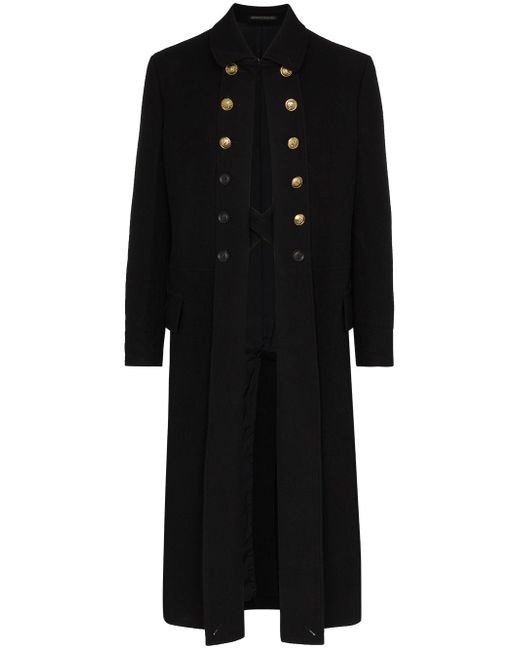 Yohji Yamamoto Military long coat