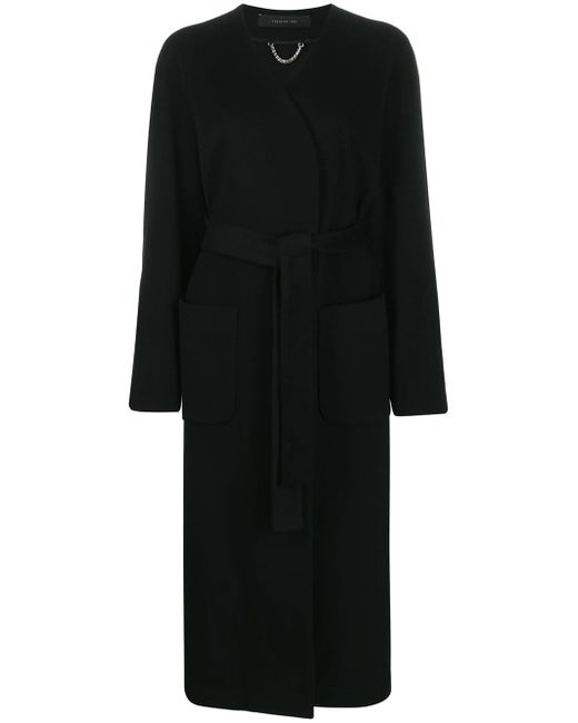 Federica Tosi belted long coat