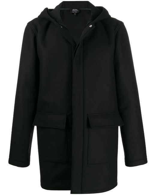 A.P.C. . concealed front coat