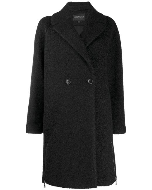 Emporio Armani single-breasted coat