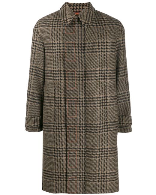 Just Cavalli houndstooth check coat