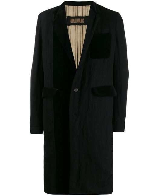 Uma Wang classic single-breasted coat