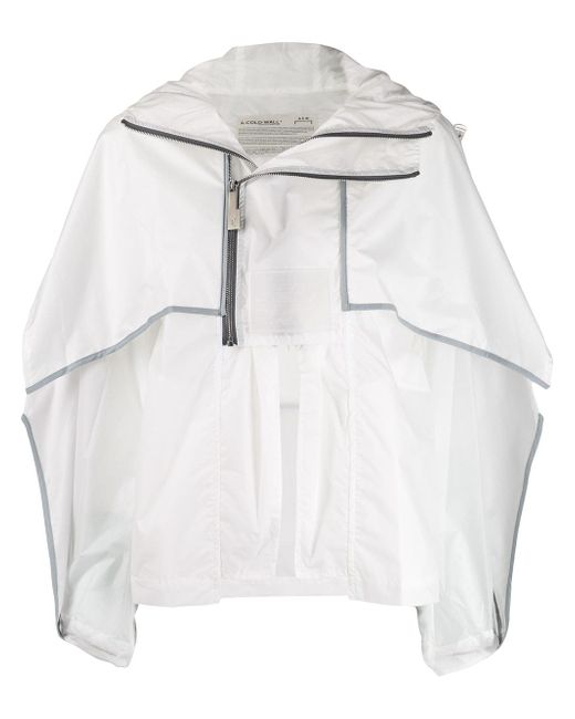 A-Cold-Wall hooded cape jacket