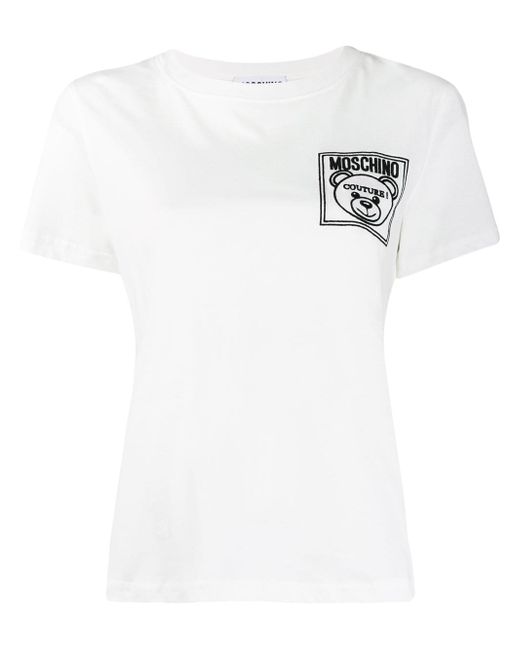 Moschino logo patch T-shirt