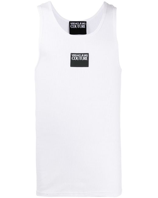 Versace Jeans Couture logo patch tank top