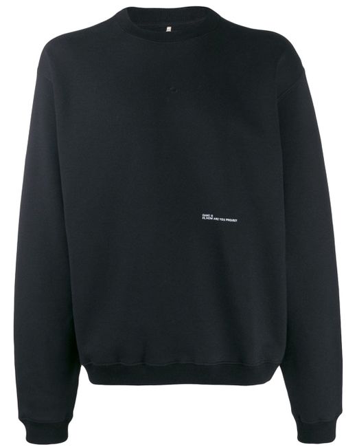 Oamc logo sweatshirt