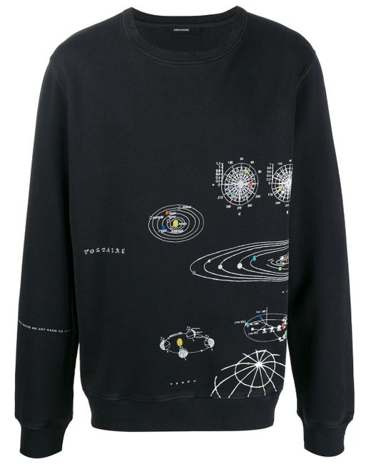 Zadig & Voltaire Solar System sweatshirt