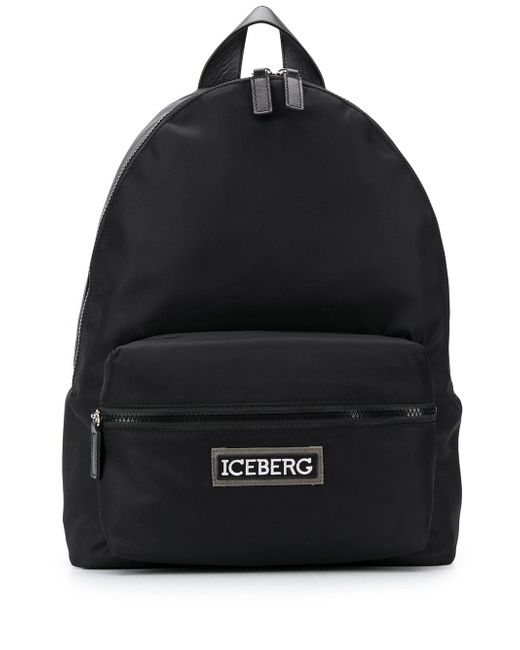 Iceberg branded strap backpack