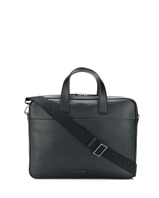 Emporio Armani plain briefcase bag