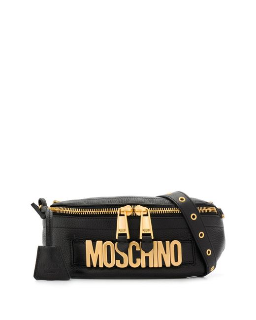 Moschino logo belt bag