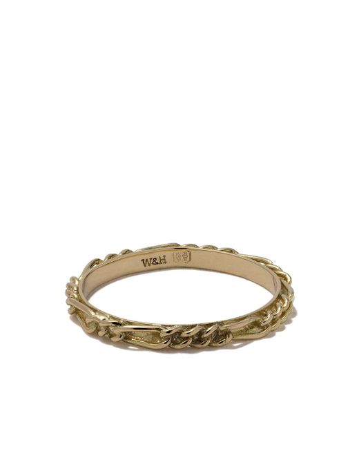 Wouters & Hendrix 18kt Figaro Chain ring