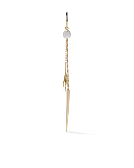 Wouters & Hendrix 18kt gold claw single earring
