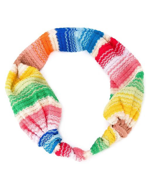 Missoni striped knit headband