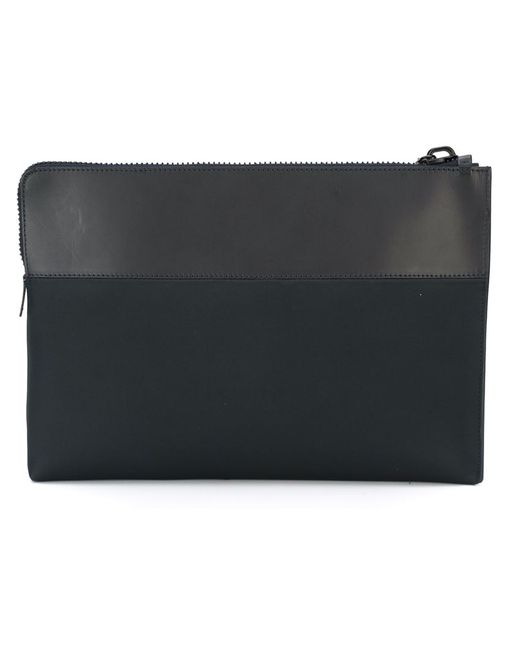 Troubadour Fabric Leather Pouch