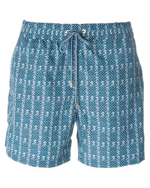 Brioni printed swim shorts