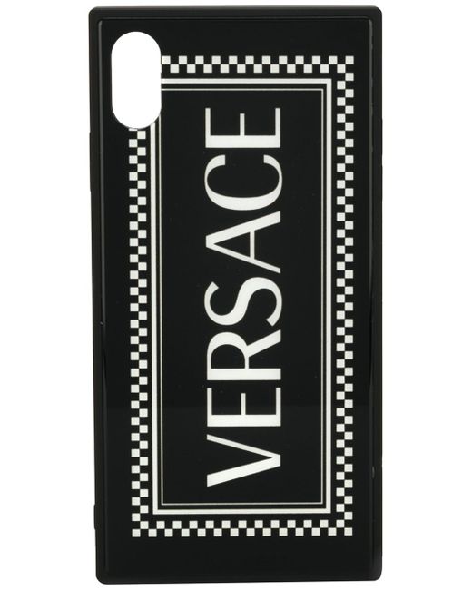 Versace 90s logo iPhone X case