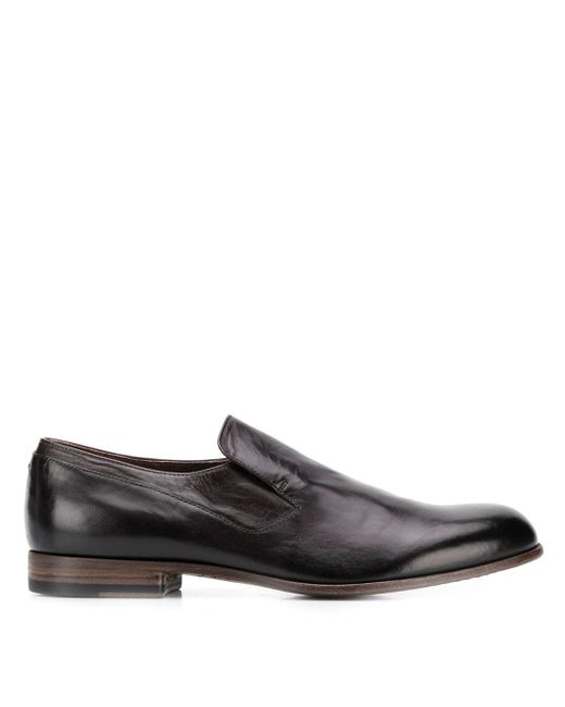 Pantanetti round toe loafers