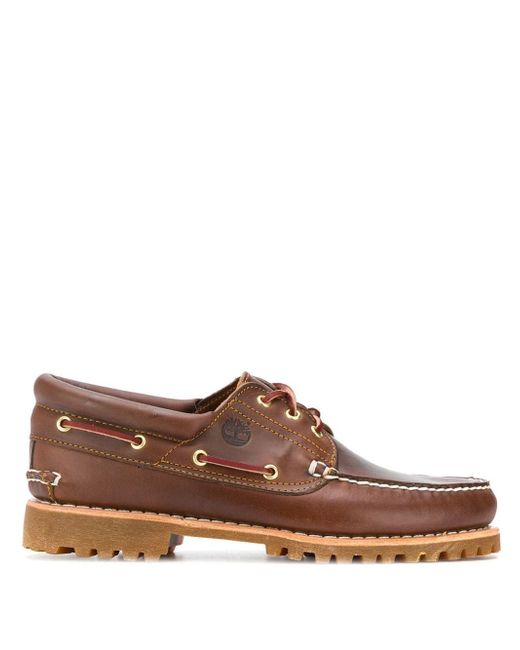 Timberland chunky sole boat shoes