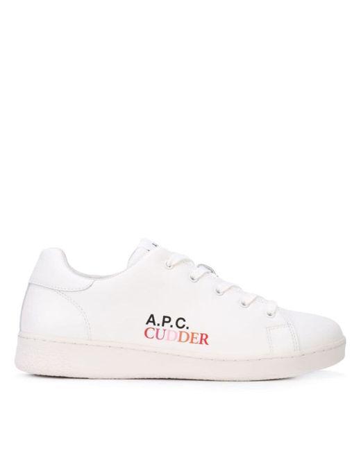 A.P.C. . side logo sneakers