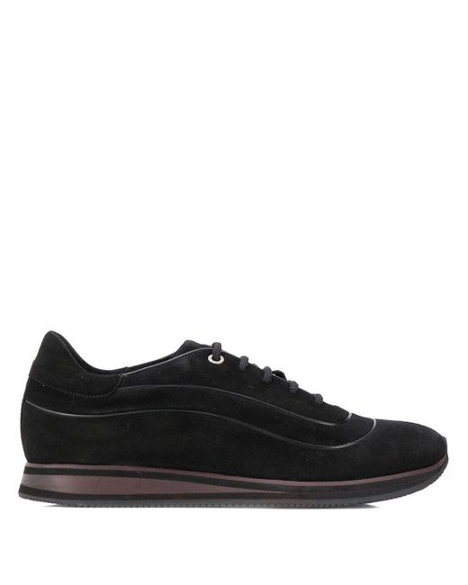 a. testoni suede sneakers