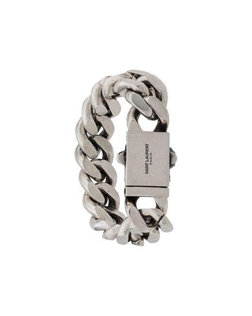 Saint Laurent Curb chain bracelet