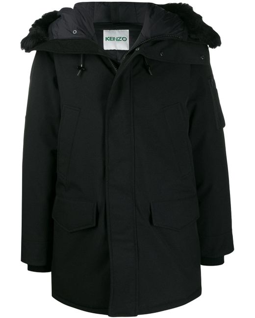 Kenzo hooded padded coat