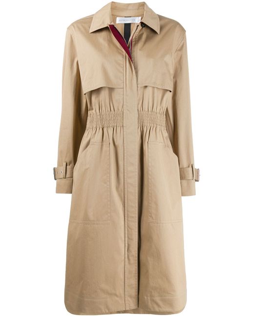 Victoria Beckham cinched waist trench coat