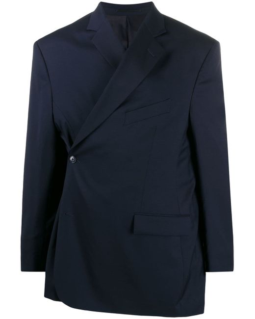 Martine Rose wrap-front oversized blazer