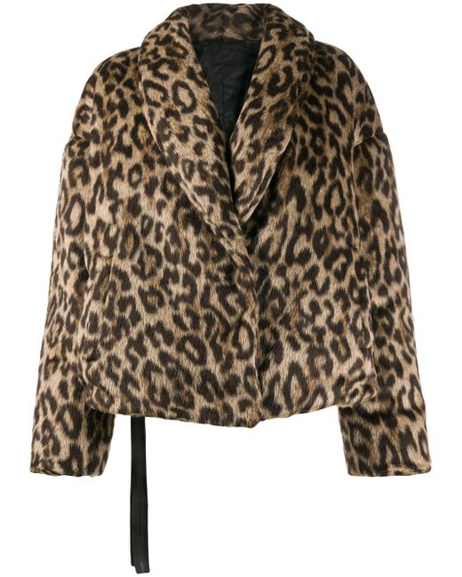 Unravel Project leopard-print jacket