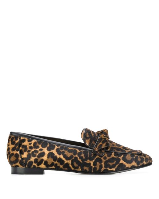 Alexandre Birman leopard print loafers