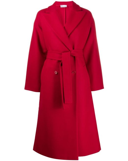 RED Valentino wrap oversized coat