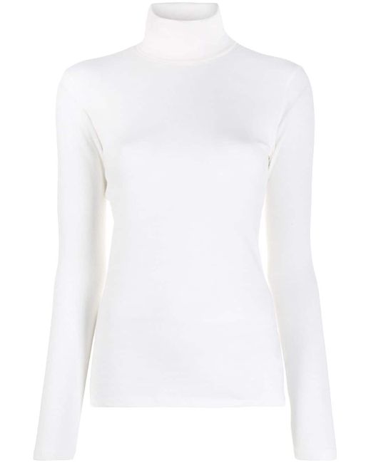Majestic Filatures knitted turtle neck top