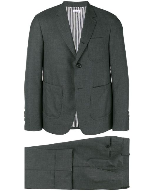Thom Browne Super 120s Patch Pocket Sack Suit
