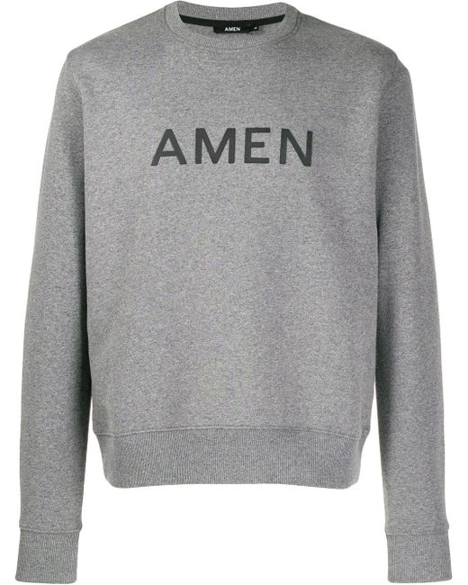 Amen printed logo sweatshirt